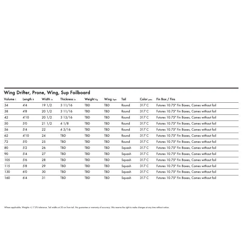 Pack Wing KT Surfing Drifter Wing 4 Pack Wing KT Surfing Drifter Wing – Image 2