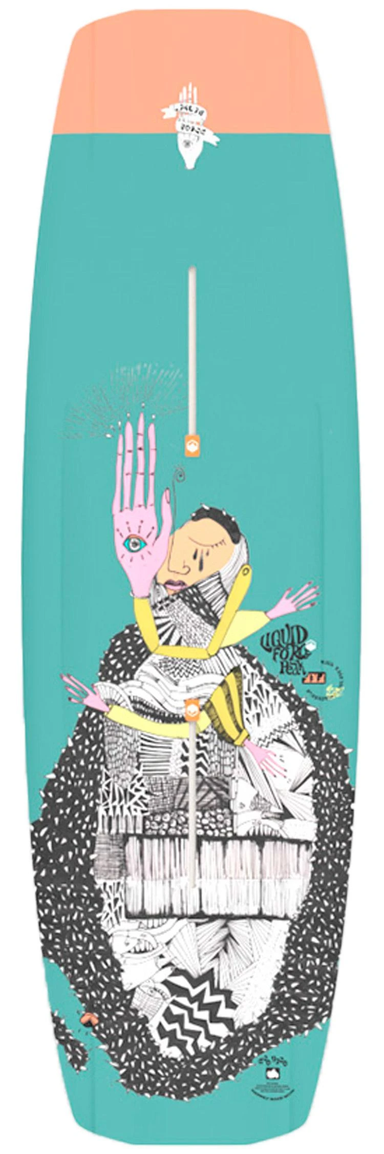 Liquid Force Pack Wake Peak Wakeboard Park + Chausses 3 Liquid Force Pack Wake Peak Wakeboard Park + Chausses