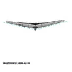 Aile De Wing Duotone Unit D/Lab 2023 White/Stormy Weather -Duotone Boutique 2c164c70e69e5d7f9c11061ebbaa218cceb09df8 X UNIT DLAB 2023