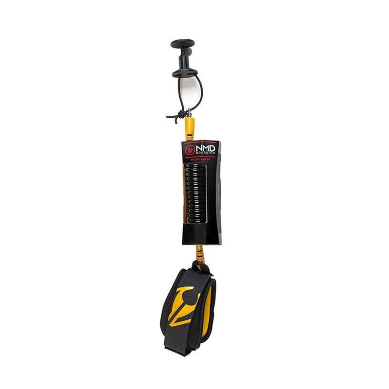 Leash Bodyboard Nmd Pro Biceps Leash - Black / Gold 3 Leash Bodyboard Nmd Pro Biceps Leash - Black / Gold