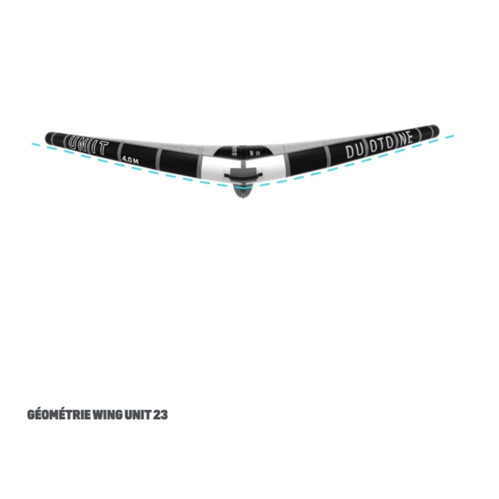 Aile De Wing Duotone Unit 2023 White/Aurora 6 Aile De Wing Duotone Unit 2023 White/Aurora – Image 4