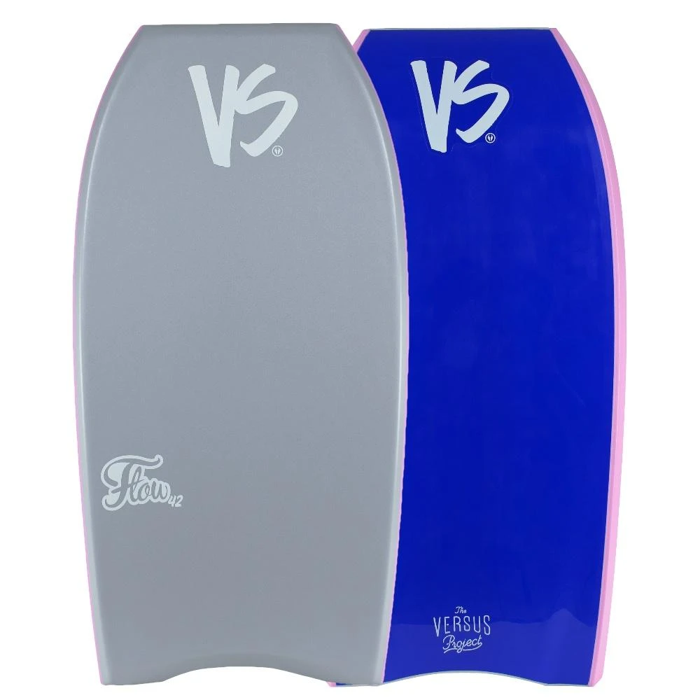 Board De Bodyboard Versus Flow PE HD - Grey / Electric Blue 3 Board De Bodyboard Versus Flow PE HD - Grey / Electric Blue