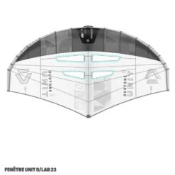 Aile De Wing Duotone Unit D/Lab 2023 White/Stormy Weather -Duotone Boutique 7c04b102b7f7cadbd340563a56c19aee626ee0de W UNIT DLAB 2023
