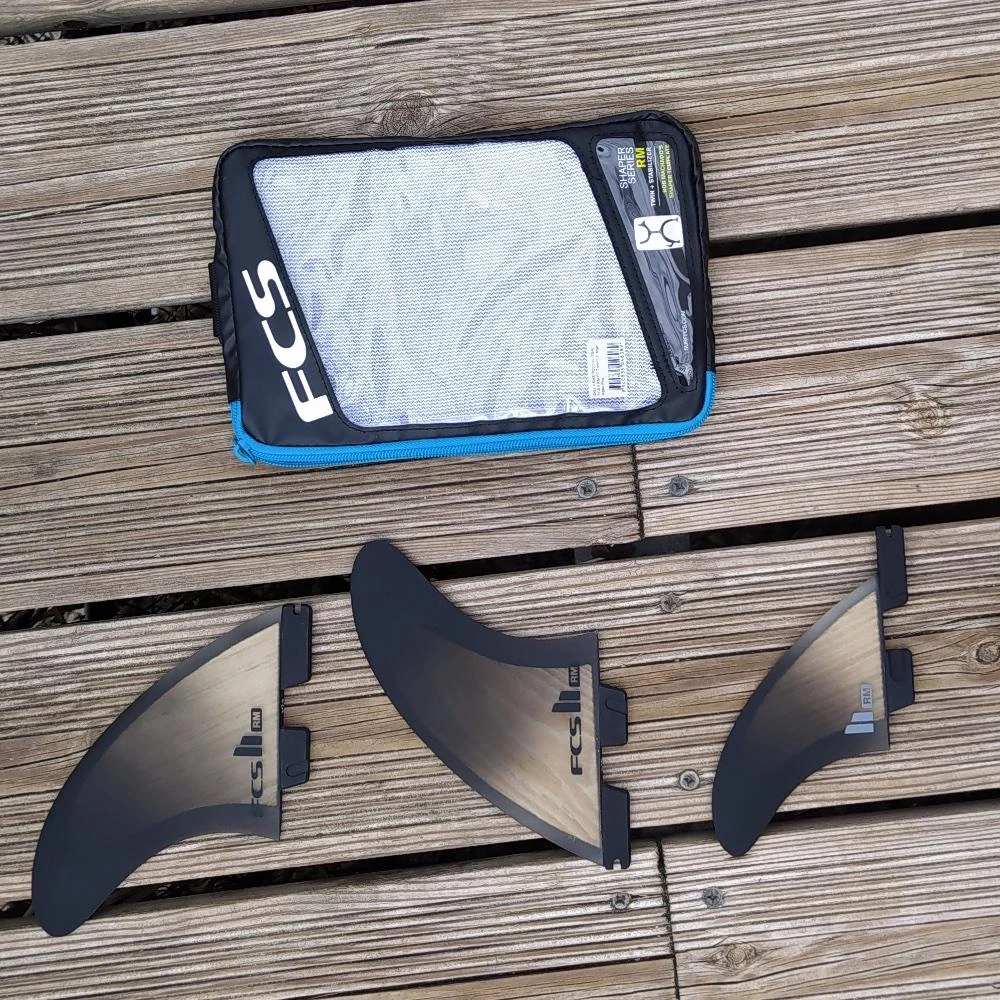 Ailerons Surf Fcs Occasion Rob Machado Twin + 1 3 Ailerons Surf Fcs Occasion Rob Machado Twin + 1